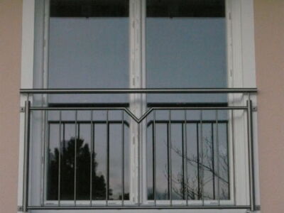 Klassischer Französischer Balkon, Edelstahl
